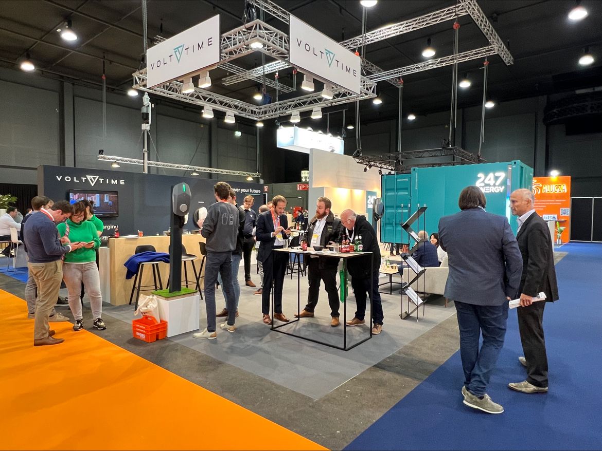 Volt Time at trade show expo